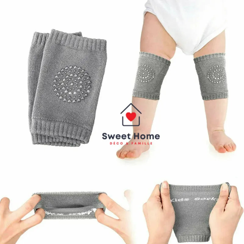 1 paire de Genouillères Protectrices pour Bébé – Confort et Sécurité
