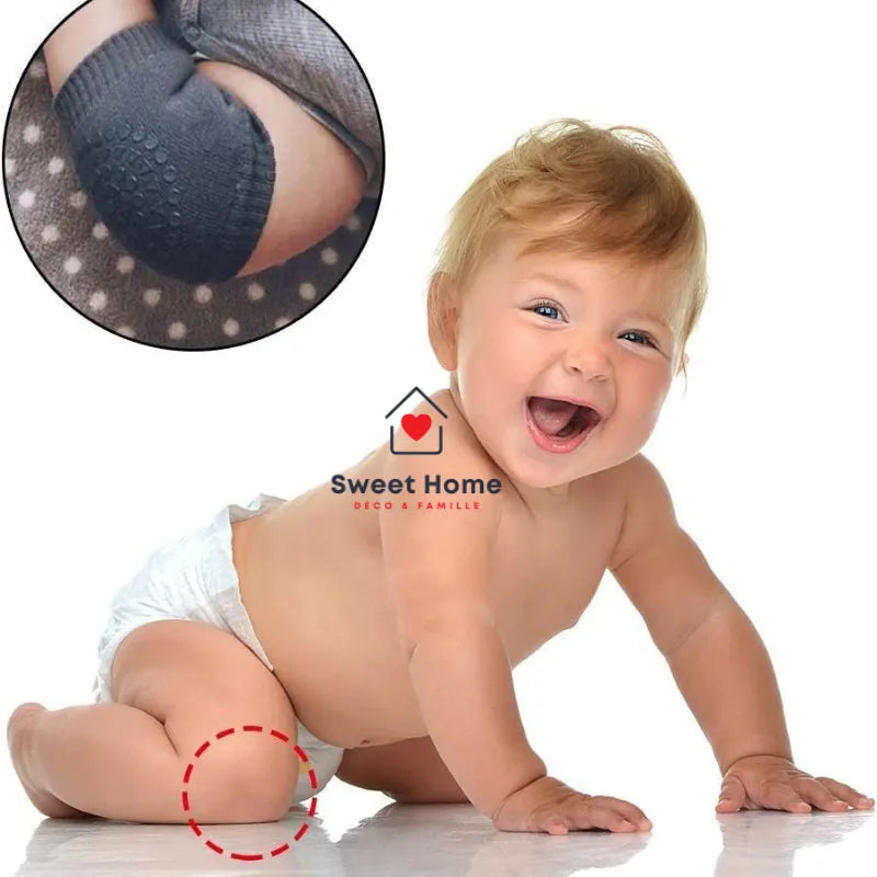 1 paire de Genouillères Protectrices pour Bébé – Confort et Sécurité