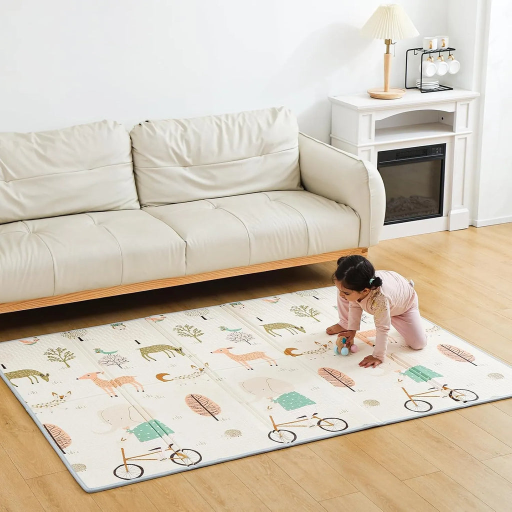 Tapis Anti-Choc - Double face - Pliable - 200x180x1cm
