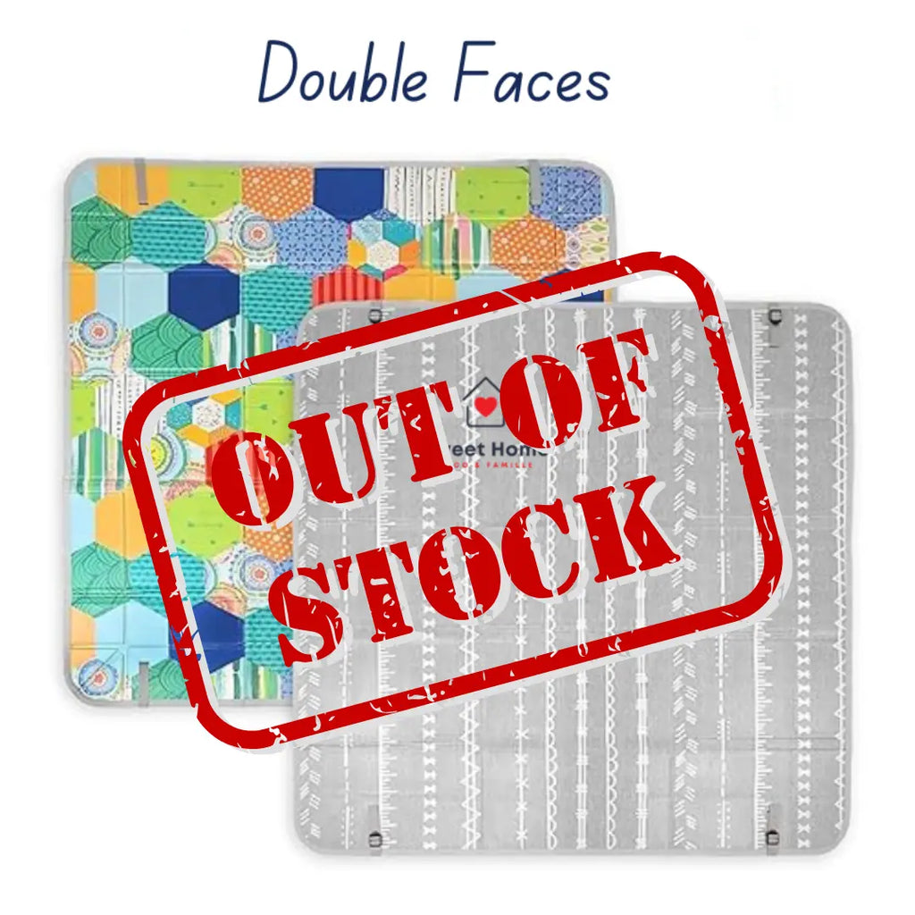 Tapis Anti-Choc - Double faces - Côtés Rabattables