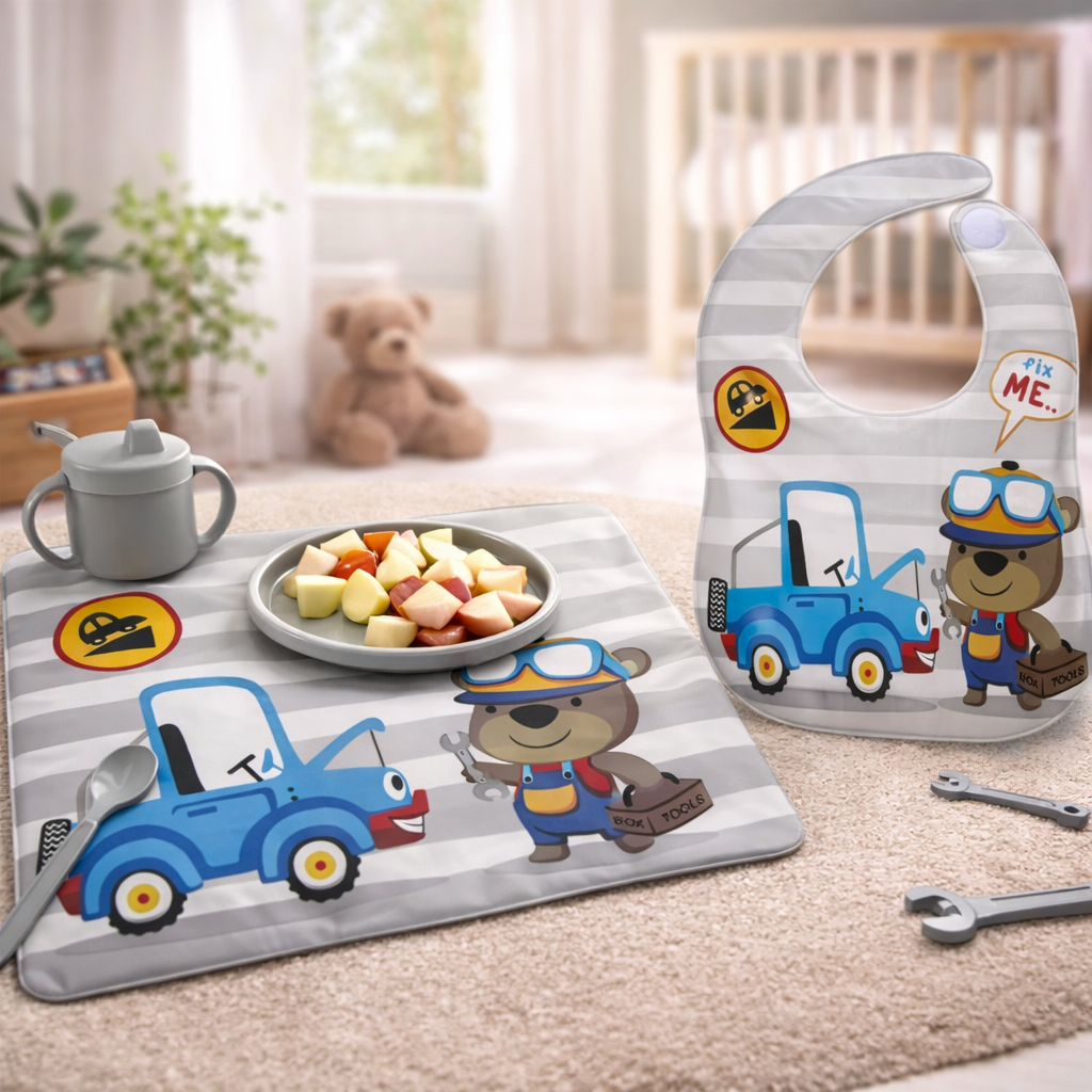 Bavoir + Tapis multifonction