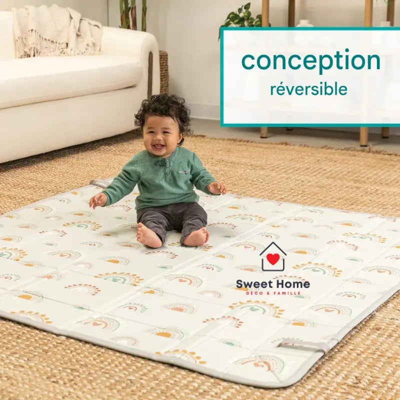 Tapis Anti-Choc - Double faces - Côtés Rabattables