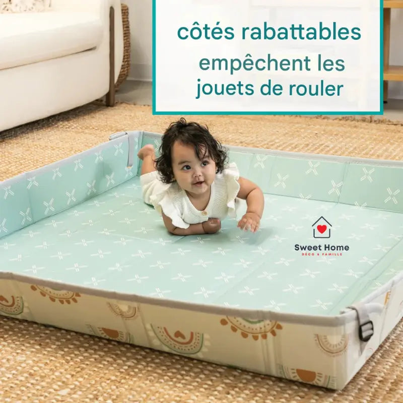 Tapis Anti-Choc - Double faces - Côtés Rabattables