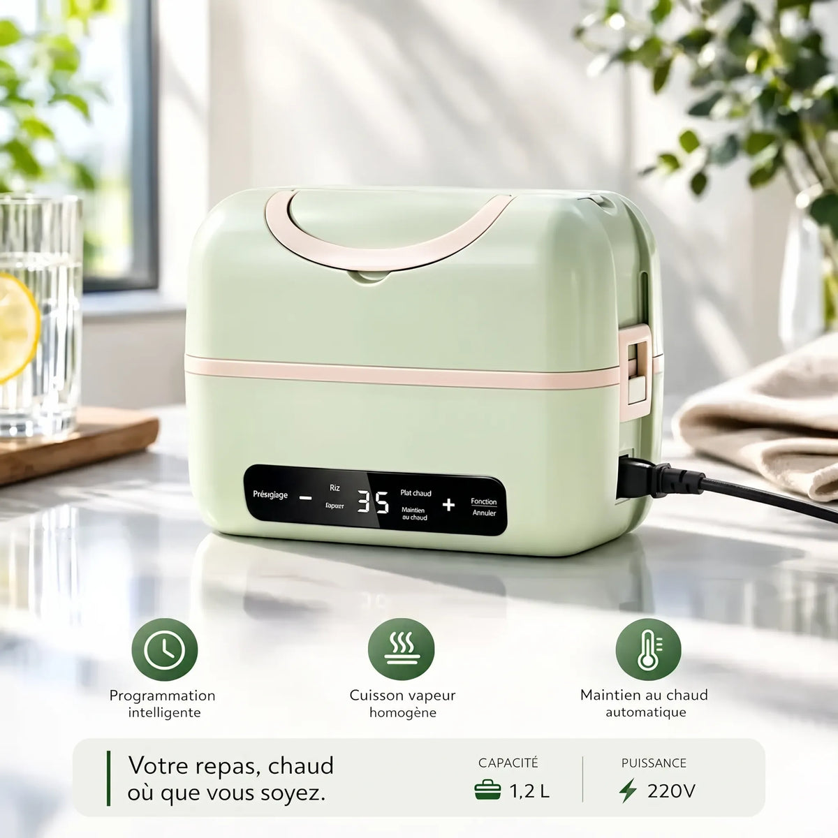 Cuiseur vapeur portable BukharPro™
