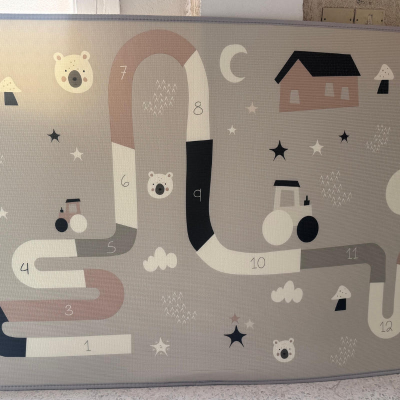 Tapis de jeux - Anti-choc - Double Face 180*120* 1cm