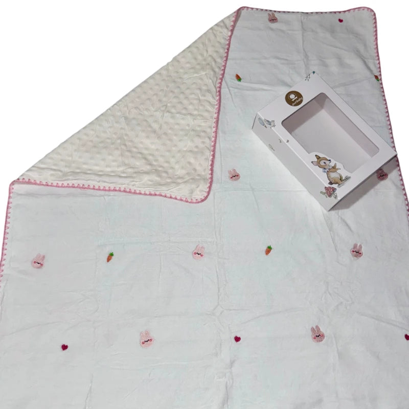 Couverture Bébé Double faces POLAIRE