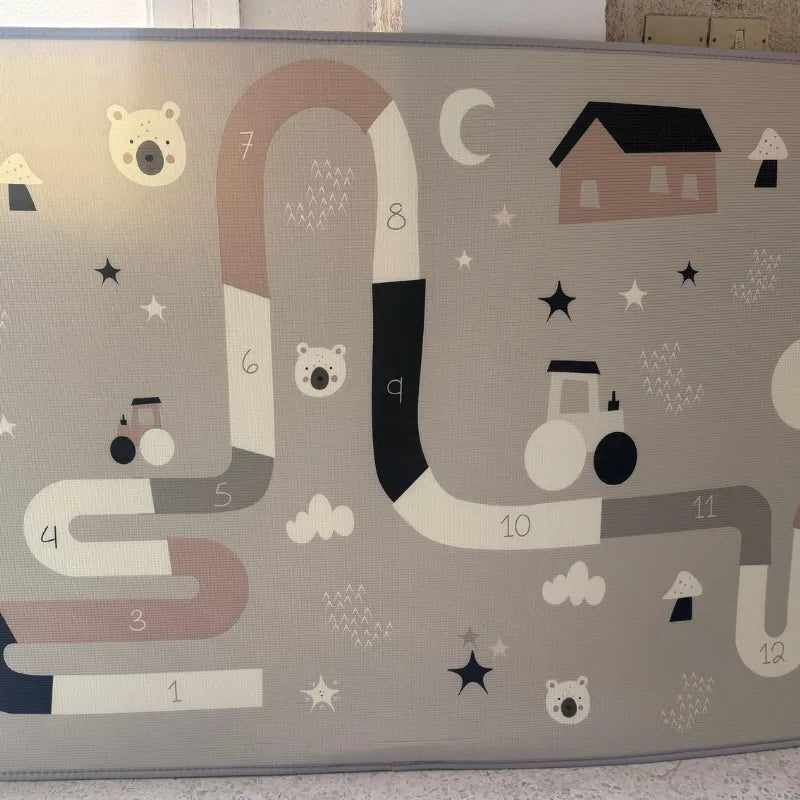 Tapis de jeux - Anti-choc - Double Face 180*120* 1cm