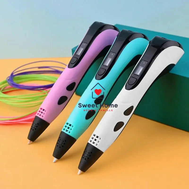 Stylo d'impression 3D + 10 MODELS
