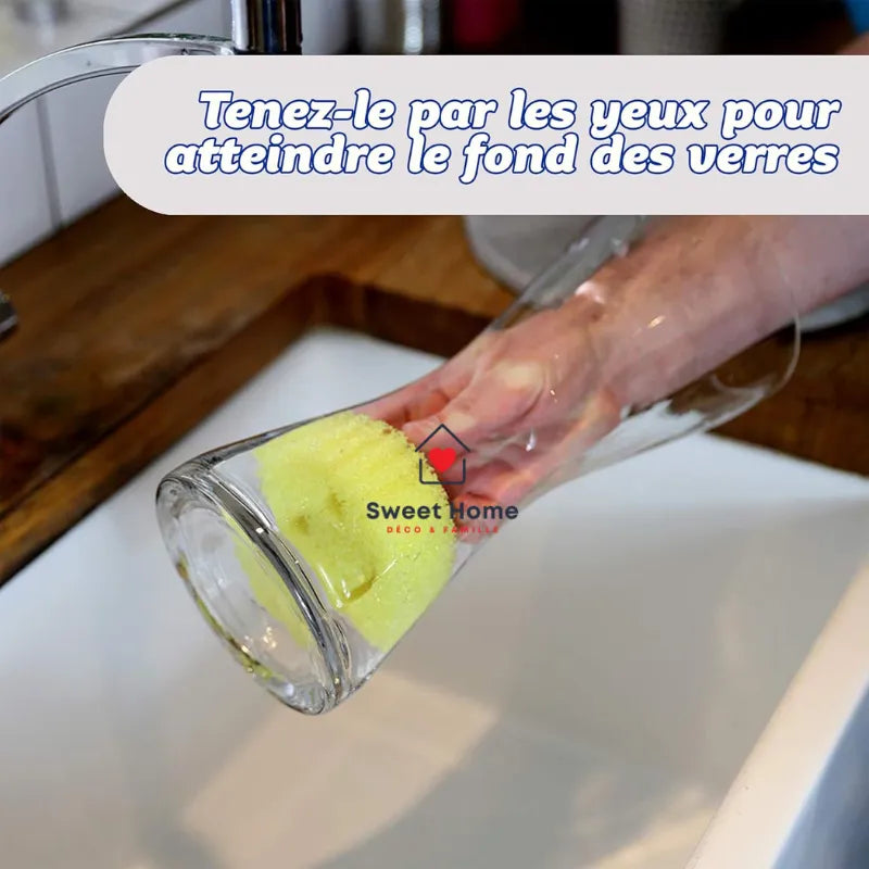 Duo d'Éponges Cuisine Design & Pratique
