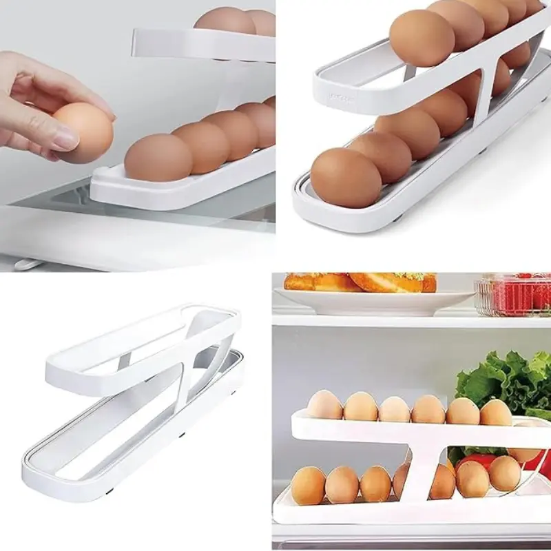 Distributeur automatique d'œufs à double couche