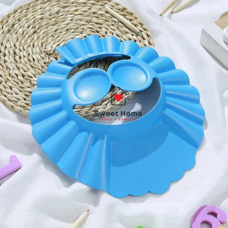 Casquette de Bain Bébé – Protection Yeux & Oreilles