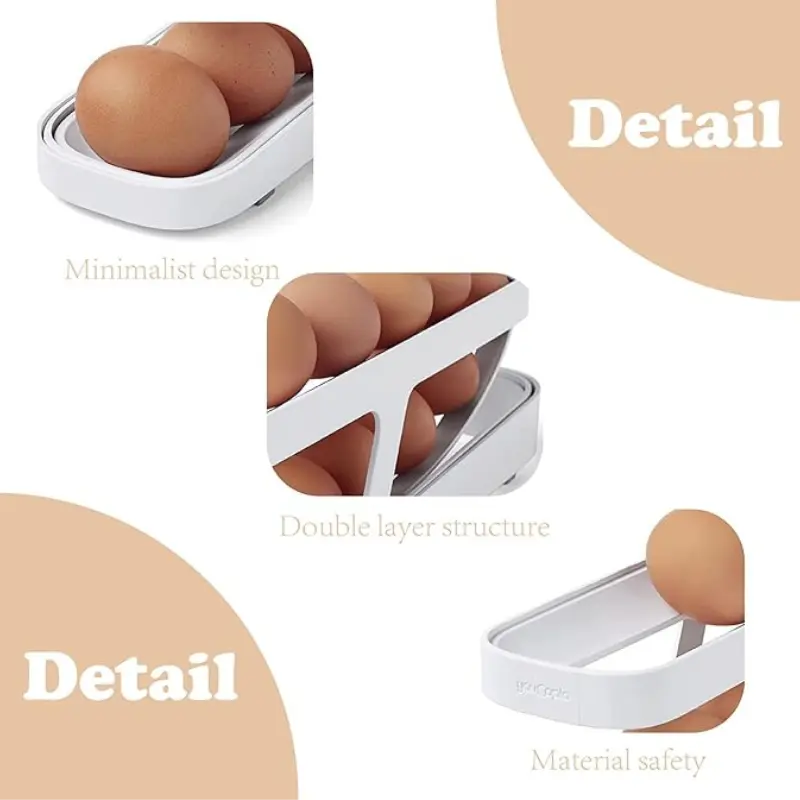 Distributeur automatique d'œufs à double couche