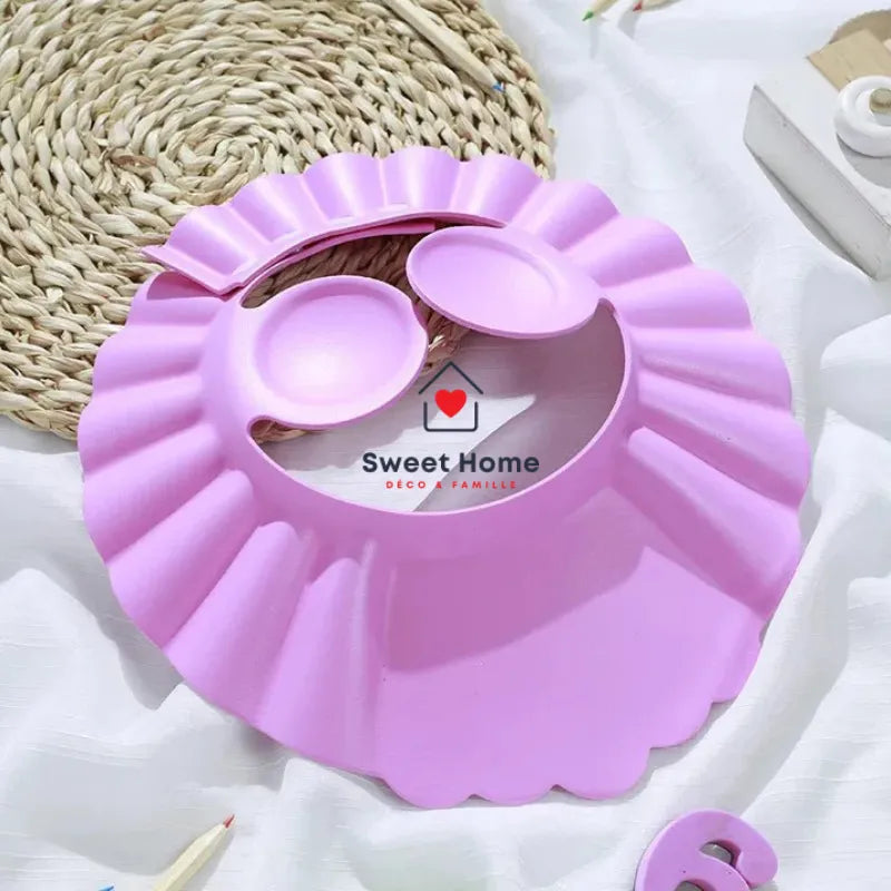 Casquette de Bain Bébé – Protection Yeux & Oreilles